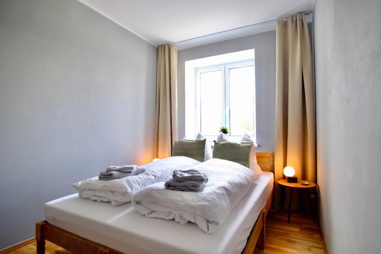 4-Room Luxury Apartment - Close To Central Station, Free Parking, Kitchen Lipcse Kültér fotó