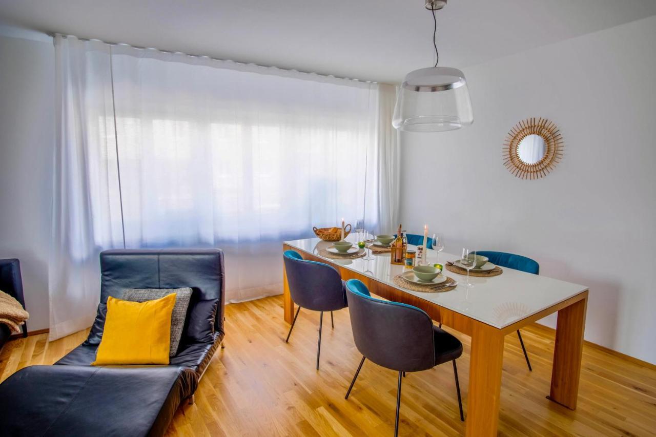 4-Room Luxury Apartment - Close To Central Station, Free Parking, Kitchen Lipcse Kültér fotó